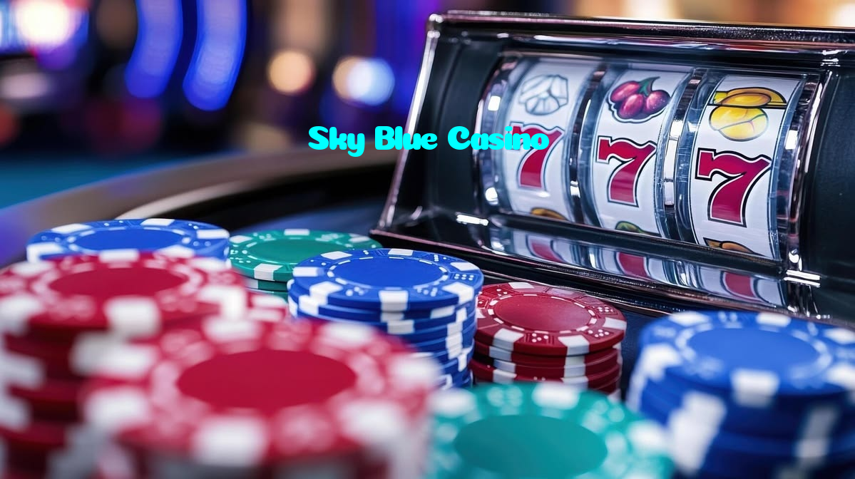 Sky Blue Casino casino presented on mobile device in Pakistan with slots and live games